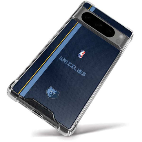NBA Memphis Grizzlies Jersey Google Pixel 8 Pro Clear Case